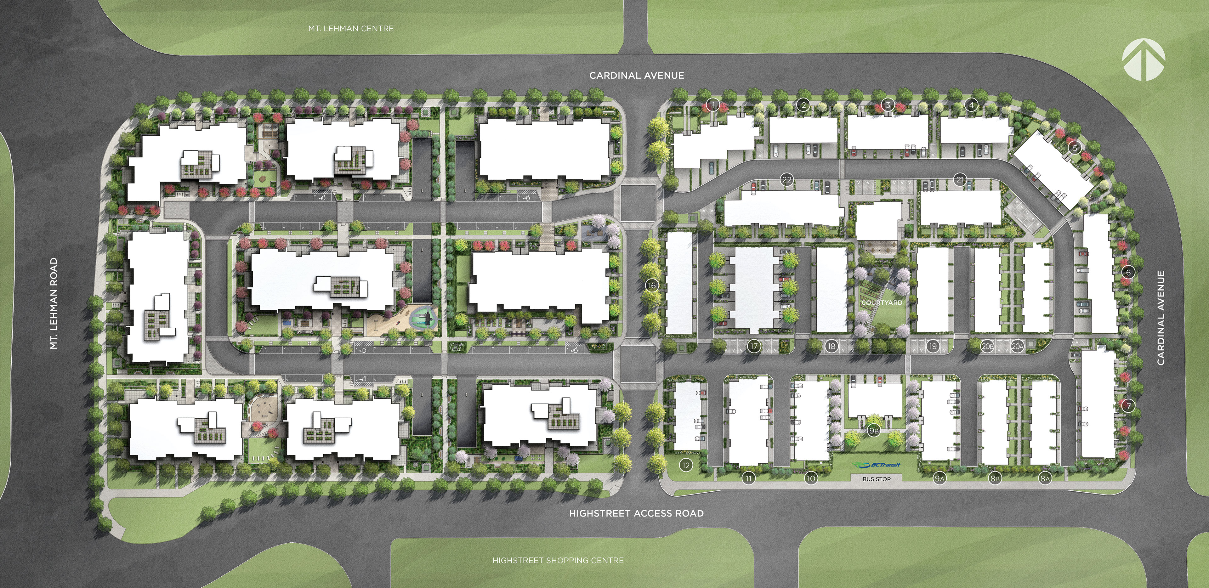 highstreet site map